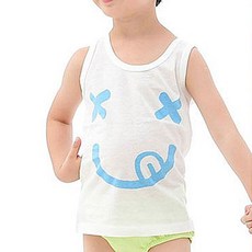 동물원 남아용 무지 멜롱 런닝