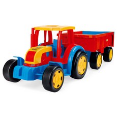 바더(Wader) 자이언트 트랙터와 트레일러, 혼합, 88x32.5cm, 1개