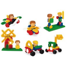 바더(Wader) 니들 블록 테마세트 12종, 혼합, 19.5x12x6cm(박스), 1개