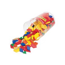 Learning Resources 益智巧拼板 厚度1cm 250入組, 1個