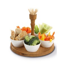 BOSKA 沾醬碟+托盤套組, 1組