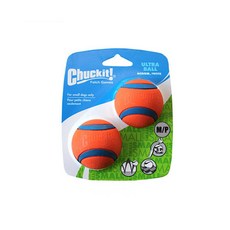 Chuckit 척잇 울트라볼 2P M, 혼합색상, 2개