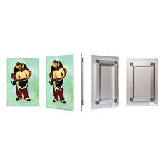 애니팡 명화 패러디 벽걸이액자 (24*30inch), 피리부는 몽이