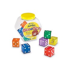 Learning Resources 雙層骰子 EDU7699 12顆組, 混色