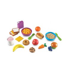 LEARNING RESOURCES 扮家家酒遊戲 食物玩具模型 LER7711, 混色