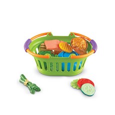 Learning Resources New Sprouts 健康晚餐籃玩具 29742, 混合色, 1個
