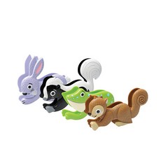 Educational Insights 孩童動物造型夾子4件組, 混色