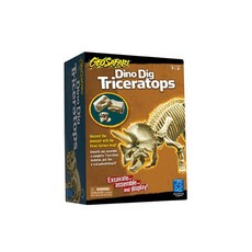 Learning Resources 挖掘恐龍遊戲組 三角龍款, 混合