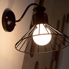 Boseong Lighting Love 壁燈 20 x 24 cm, 黑色的