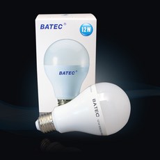 BATEC LED 燈泡 12W, 直徑75mm*高度125mm, 黃光, 1顆