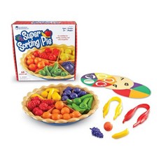 Learning Resources 分類活動 超級派 Super Sorting Pie, 混色, 1組