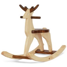 ROCKING DEER, wood, 810X280X590mm, 1개