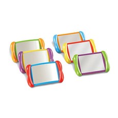 Learning Resources 孩童認知開發安全鏡 6入, 混色