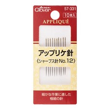 Clover 아플리케바늘 12호 57-331, 1개