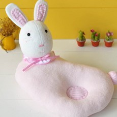 NANDDONG DIY嬰兒枕 小兔子, 1個, 粉色的