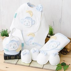 난쟁이똥자루 아기 원숭이 출산세트 DIY 하늘땡땡이, 1세트