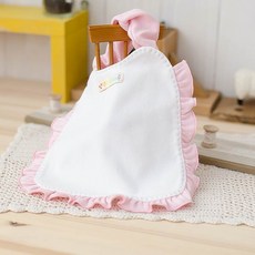 [난쟁이똥자루] (턱받이 DIY) 레이스, 화이트, 1개