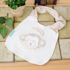 [난쟁이똥자루] (오가닉턱받이 DIY) 아기원숭이, 1개