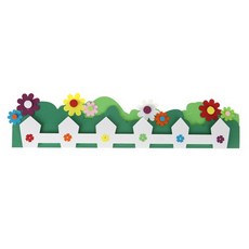 [유니아트]- 꽃숲울타리_종이i, 52x12cm, 2개