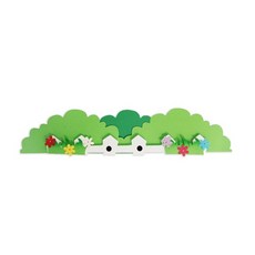 [유니아트]- 잔디기둥울타리/신형/소_종이i, 37x8cm, 2개