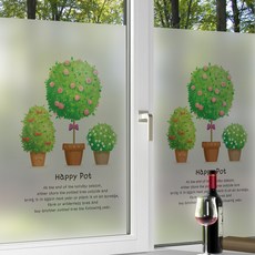 [Mungki Deco] 高級彩色霧面貼膜 幸福花盆, 單一顏色