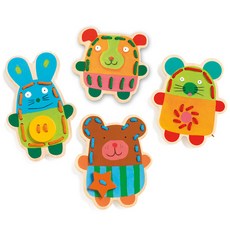 드제코 동물실꿰기, 혼합, 210x185x40 mm, 1개