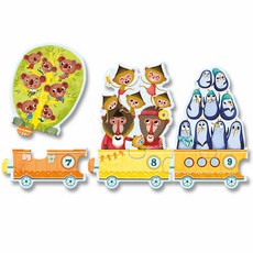 드제코 숫자세기 그림퍼즐, 1개