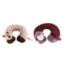 CLMarket 動物造型頸枕, 獵豹+羊
