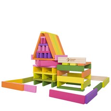 클래식월드 클래식쌓기놀이 100PCS, 80x2.4x12cm, 1개