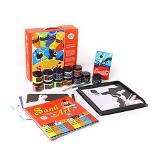 호안미로 드로잉샌드 안데르센 이야기 색 모래, 혼합 색상, 1세트