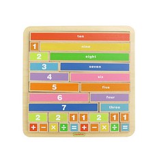 마스터키즈 뉴 수막대 덧셈뺄셈보드, 1개