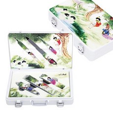 BELL METAL 高級銀色納米指甲護理套組 BN2100A, 1個