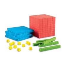 브라이츠) 수모형 기초 세트 Brights!™ Base 10 Starter Set, 혼합, 1개