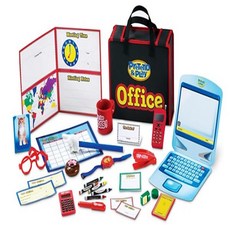 역할 놀이) 회사 놀이 Pretend & Play® Office Set, 혼합, 1개