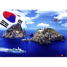 퍼즐라이프 독도 그림퍼즐, 150피스, 혼합색상, 1개