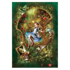 PUZZLE LIFE 愛麗絲圖畫拼圖 51x73.5cm 1000片, 1000件, 1個