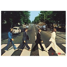 퍼즐라이프 비틀즈 애비 로드 직소퍼즐 PL1350, 1000피스, 혼합색상, 1개