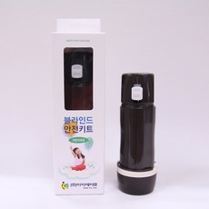 아이세이프 블라인드안전키트, 월넛, 1개