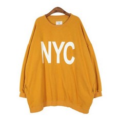 [지용마미] 기모 NYC 맨투맨