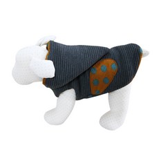 mignon queue 三角帽寵物連帽T恤, 深灰色