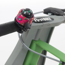 FirstBIKE (FirstBIKE) 正品配件_粉色羅盤鈴, 銀