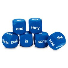 [Learning Resources] 사이트 워드 주사위 Sight Words Cubes (소프트폼), 1개