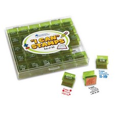 [Learning Resources] 할 수 있어! 응원 도장 "I CAN" Stamps, 스탬프 크기 약 3x3cm, 1개