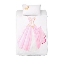 PETITE MAISON dreebe 圖案印花孩童寢具組 被單+枕頭套, 薇薇安