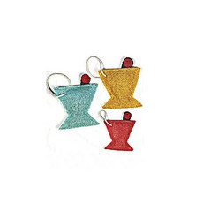 Loofah-art 馬丁尼杯(MARTINI GLASS) (ASST COLORS), 1入, 1個