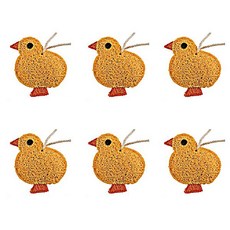 Loofah-art 小雞(BABY CHICK)組合, 1套, 6入