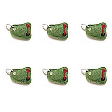 Loofah-art 高爾夫綠色(GOLF GREEN)套組, 1個, 6入