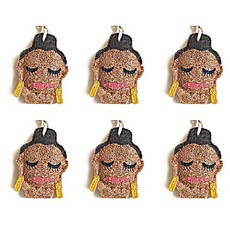 Loofah-art 人物套組, 1個, 6入