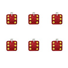 Loofah-art 骰子6 DICE 6 套組, 1入, 6個