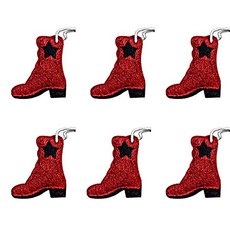 Loofah-art 牛仔靴 COWBOY BOOT 套組, 1個, 6入